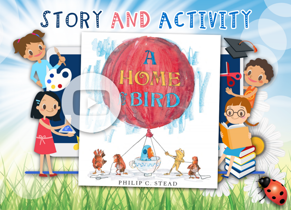 OCPL KIDS ONLINE: Story and Activity - A Home for Bird