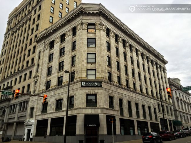 Laconia Building, 12th and Market Street, Wheeling. Photo by the Ohio County Public Library Archives