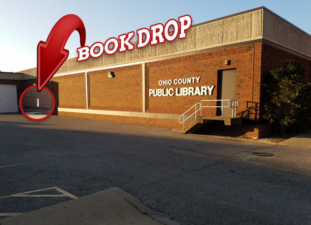 Book Drop Open - Now Accepting Library Returns