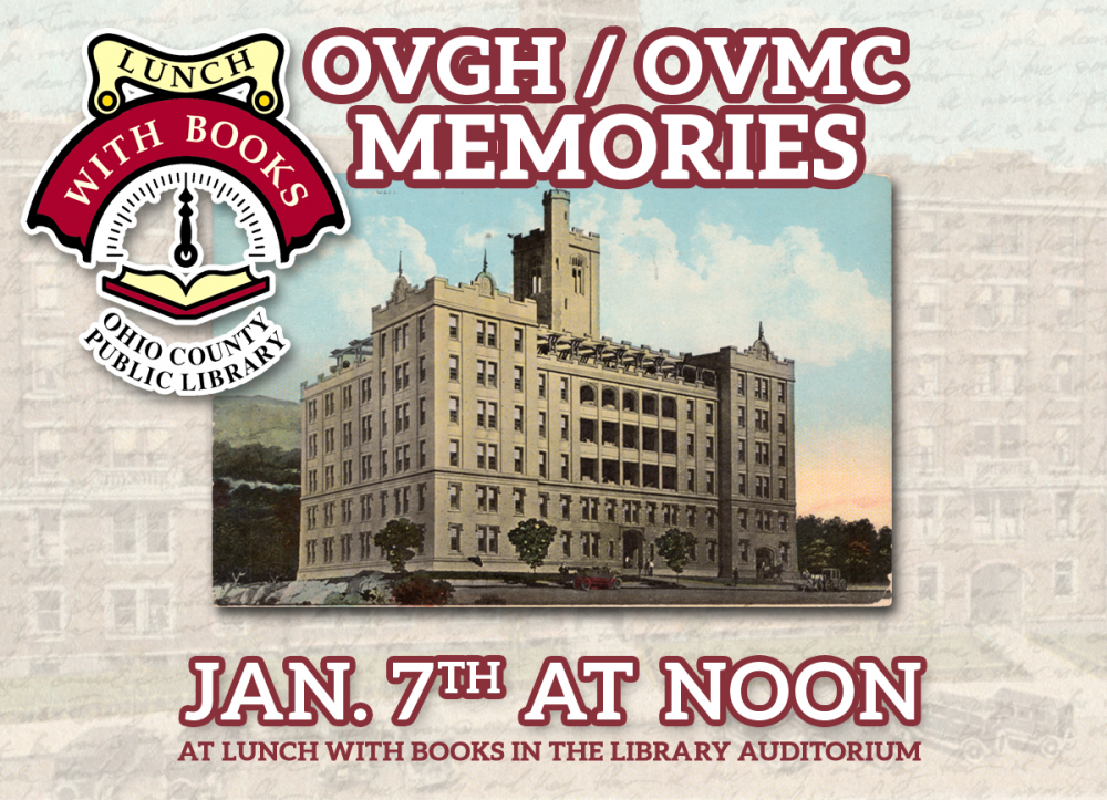 Calendar | Ohio County Library | Ohio County Public Library | Wheeling West  Virginia | Ohio County WV | Wheeling WV History |