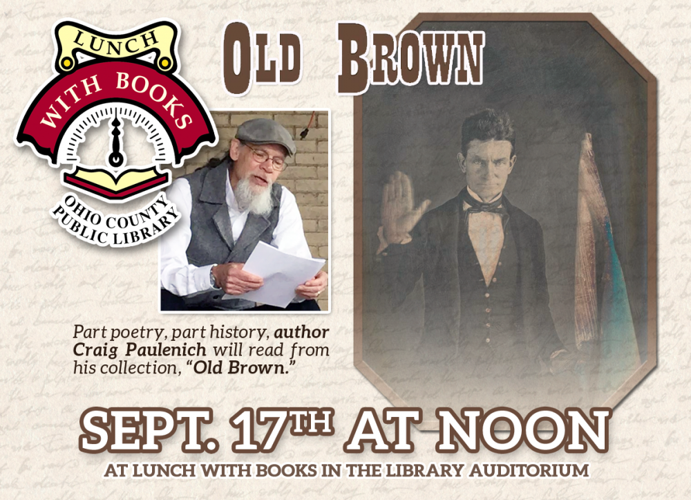 LUNCH WITH BOOKS: Old Brown