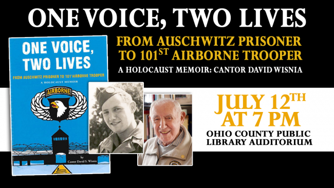 SPECIAL PROGRAM: One Voice, Two Lives - Holocaust Survivor and Liberator Cantor Wisnia