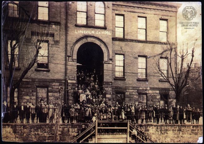 Lincoln School Students, 1890s. OCPL Archives. Courtesy Ann Thomas.