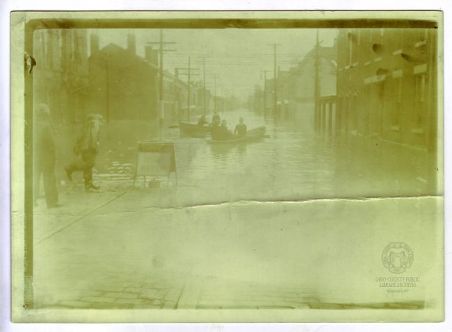 B&O Building, 1936 Flood