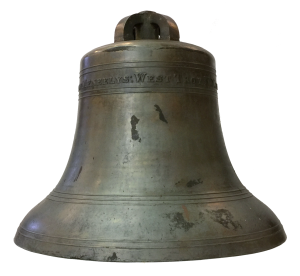Slave auction bell. Museums of Oglebay Institute.