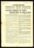 News-Register 1936 Flood Special Edition Handbill