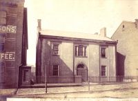 The Old County Jail, built in 1839, stood near 12th and Eoff Streets.