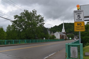 The bridge as it looked before demo. Courtesy Eric Ayers.