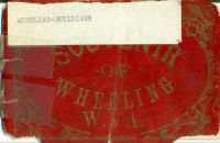 Souvenir of Wheeling, 1885: Cover