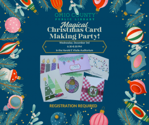 Magical Christmas Card Making Party!