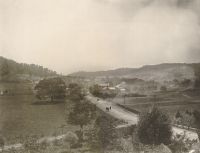 View of Birch Lynn and Pleasant Valley from Echo Point looking east.