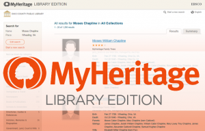 MyHeritage Library Edition