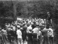 A.B. Brooks leads a nature walk at Ogelbay Park (courtesy Museums of Oglebay Institute).