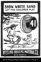 Wheeling Building Material Co. Advertisement, 1919