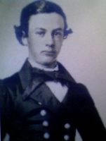 U.S. Navy Midshipman Francis Hoge, c. 1860 From the collection of Larry Evans