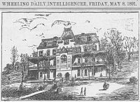 Illustration of Altenheim from Wheeling Daily Intelligencer, May 8, 1891