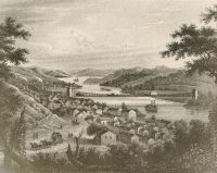 Engraving of the City of Wheeling.