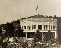 The Casino at Wheeling Park. Sara Bernhardt appeared here in 1905. Grand Opera, concerts, and orations were given here.