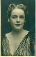 A portrait of Eleanor Steber taken by Wheeling photographer George Kossuth. Signed to Mrs. [Rosemary] Front, long time friend of Miss Steber.