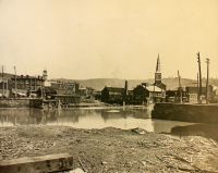 In 1888 the stone bridge over the creek on Main Street collapsed. It was replaced by the present stone bridge.