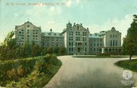 Postcard: Mount de Chantal Visitation Academy, Wheeling W. Va.