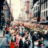 Still from Wheels to Progress, 1959: Parade on Market Street