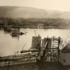 Terminal Railway Bridge under construction. Brown Collection.