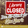 Library Closed for New Year's Holiday