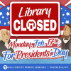 Library Closed for Presidents' Day