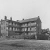 BROWN PHOTO #8: This building erected about 1829, was originally known as French's Tavern. It stood on the Southwest corner of Chapline and 14th Street.