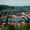 Still from Wheels to Progress, 1959: Bird's-eye View of Wheeling