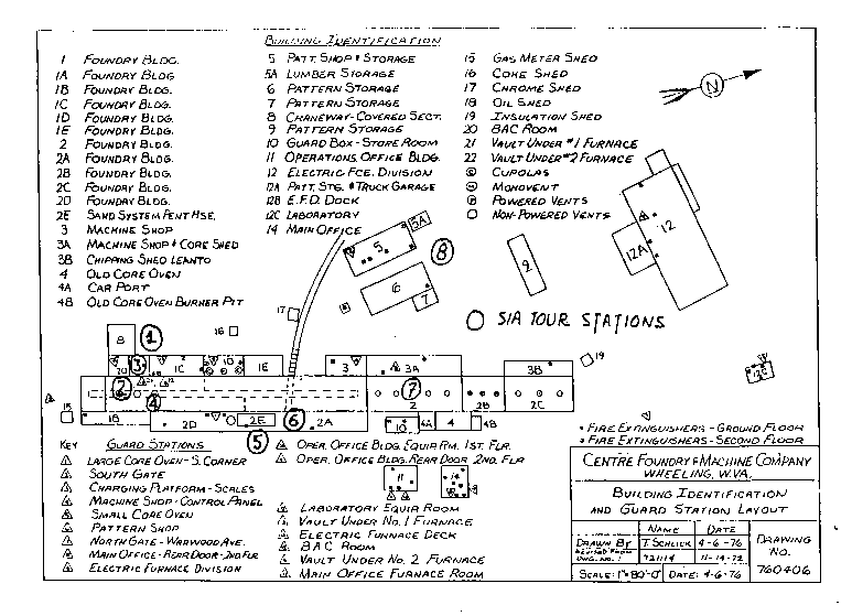 Centre Foundry map