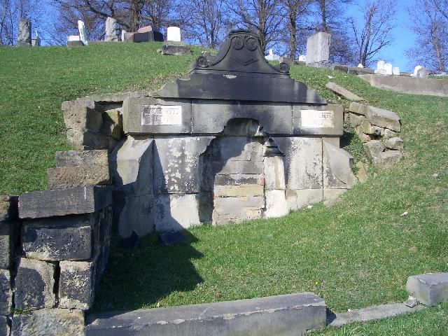 Cotts monument -- Mount Wood Cemetery