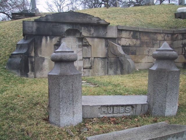 Hobbs grave -- Mount Wood Cemetery