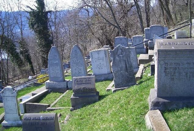 Jewish graves -- Mount Wood Cemetery