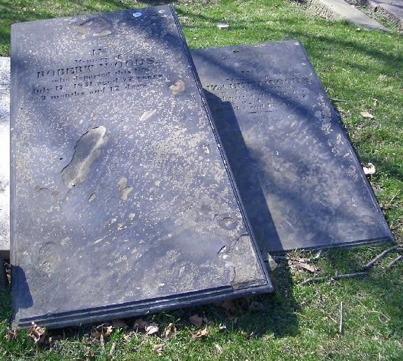 Robert and Elizabeth Woods -- Mount Wood Cemetery