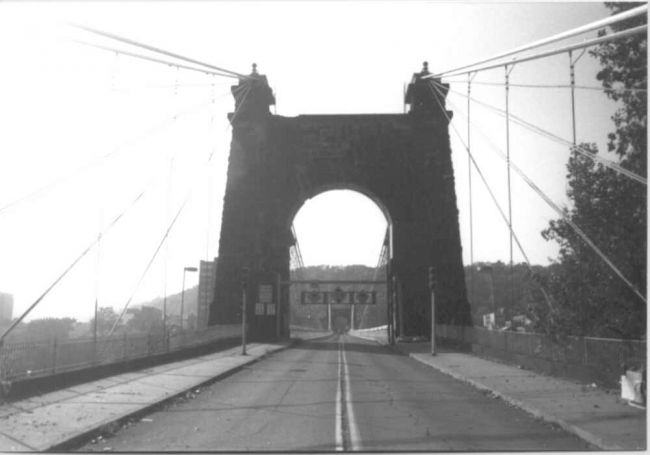 View Looking East Across Bridge (31 k)