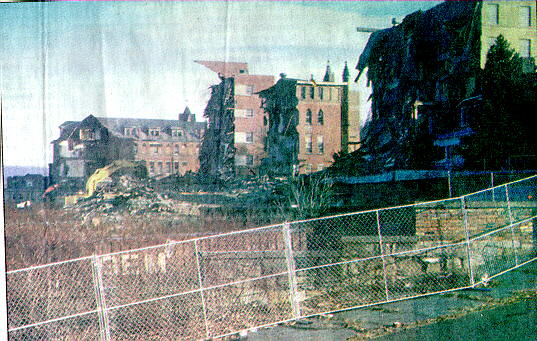 Old Wheeling Hospital Demolished 1997 Research Ohio County Public Library Ohio County Public Library Wheeling West Virginia Ohio County Wv Wheeling Wv History